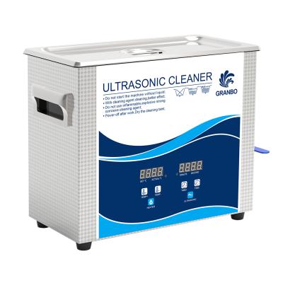 China Ultrasonic Wave Cleaning 40KHz 180W 6.5L Digital Industrial Ultrasonic Cleaning Machine With Degas Function For Industrial Parts Motors Engine Cleaning zu verkaufen