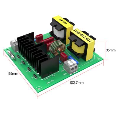 China Hotels PCB 60W Ultrasonic Generator Parts Circuit Board for Ultrasonic Cleaning Machine for sale