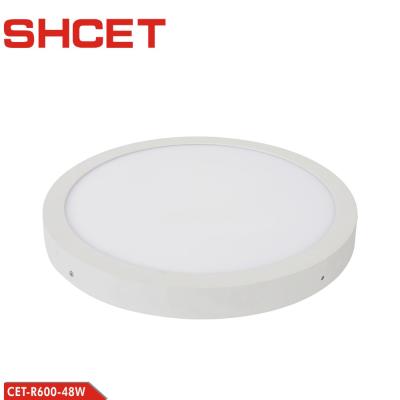 China CET-R600 48W Aluminum Super Guide Slim Led Round Panel Light for sale