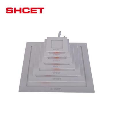 China Low MOQ New Modern Led Panel Lights Ceiling Light Square Recessed 6 Inch 12 Inch Fast Delivery From SHCET Manufacturer for sale