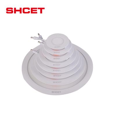 China Modern high quality round led panel ceiling lighting 6 inch 170mm 20x20 20x120 cm 120*120 30*120 inch 12 fast delivery from SHCET for sale