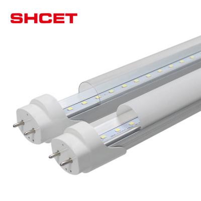 China Fast Delivery Desktop High Lumens 9W 10W 18W 20W 22W 24W 110V/120V AC90-265V 2ft 4ft Aluminum T8 Led Tube Lights Custom Logo Price for sale