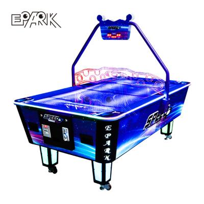 China Metal+plastic+hardware Air Hockey Arcade Game Machine Card Operated Air Hockey Table With Scoreboard Commercial Game for sale