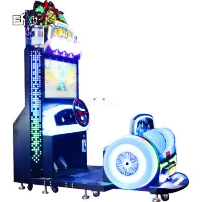 China New Design Single Player Plastic Kids Ship Cool Racing Tank Simulator Game Coin Operated Racing Machine for sale