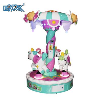 China Merry Fun Ride 3 Seats Carousel Horse Go Round Carousel L159*W159*H258 Cm for sale