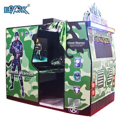 China Plastic Fun 3D Indoor Gun Arcade Shooting Game Machine For Coin Operated Sale for sale