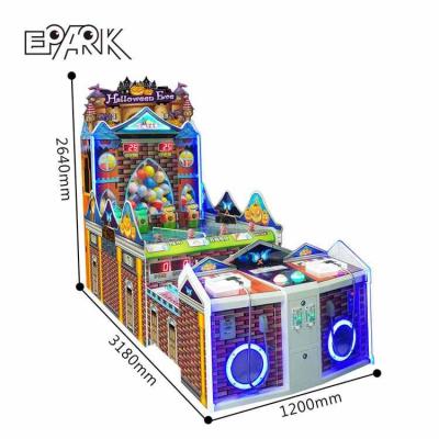 China Plastic+metal Carnival Booth Arcade Game Halloween Eve Shooting Monster Game Victory Capsules Game Machine for sale