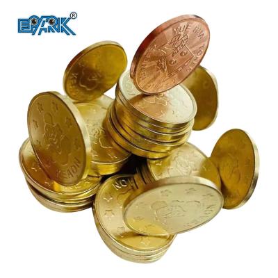 China Game Machine Brand Customized Metal Arcade Game Token Coin Free Logo Design Custom Game Token Coin for sale