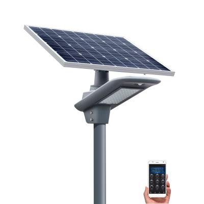 China ROAD Super Shine Outdoor Split Solar Panel Integrated Led Solar Street Light for sale