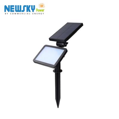 China Hot Selling Aluminum Alloy Outdoor Warm White Led Mini Garden Light Solar Lawn Light for sale