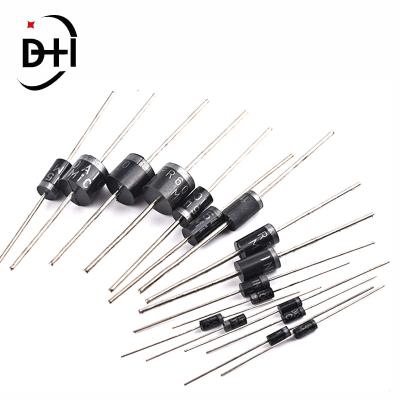 China 255 pieces in total package 1N4007 5408 electronic components rectifier diode 5822 1N4148 DB3, 22 common types, 255 pieces in total electronic components for sale