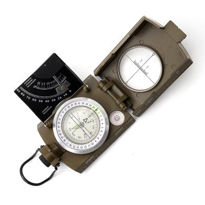 China Geology Hiking Orienteering Camping Multi Function Waterproof Metal Military Compass with Scale Chart, Spirit Level for sale