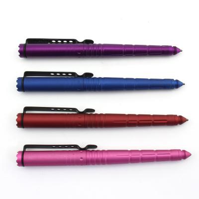 China Pen Hot Selling Colors Promotional Tungsten Pen For Outdoor Emergency Survival Steel With Rubber Glass Breaker And Smart Phone Tip for sale