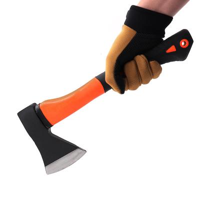 China FIXTEC Unrated DIY Tools High Quality Carbon Steel Head Fiberglass Handle Ax for sale