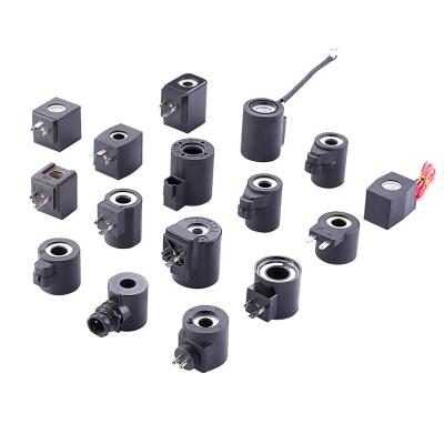 China Different Hydraulic Solenoid Valve Coil DC12V DC24V AC110V Pulse Jet Valve Coil Series Solenoid Solenoid Valve for Hotels for sale