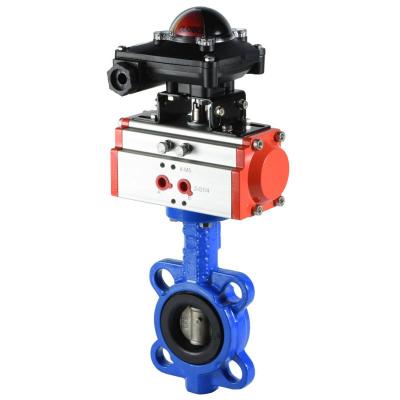 China General Pneumatic Actuator Stainless Steel Butterfly Valve Sanitary Pneumatic Butterfly Valve for sale