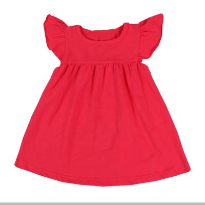 China Spandex/Cotton Manufacturing OEM/ODM/CUSTOM 2019 Summers New Style Float Dress For Toddler Baby Kids Girls Kids JUNLU Clothing for sale