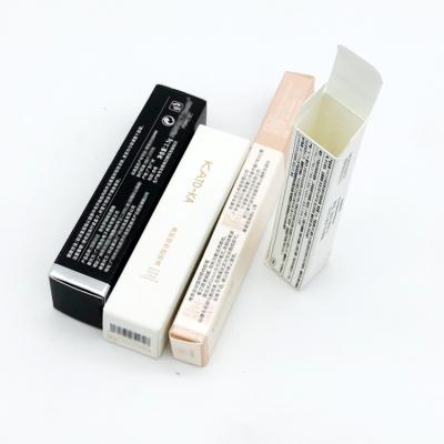 China Recycled Wholesale Custom Lipstick Boxes Small Storage Materials Lip Gloss Tube Packaging Cosmetic Makeup Packaging Case Lipstick Boxes for sale