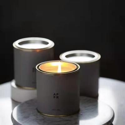 China Strong And Durable Quality Candle Metal Cans Containers For Making Candles Bulk for sale