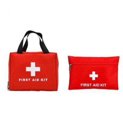 China Mini First Aid Pouch Outdoor Recyclable Durable Base Complete Portable Compact Desktop Bags Kit OEM First Aid Medical Bag for sale