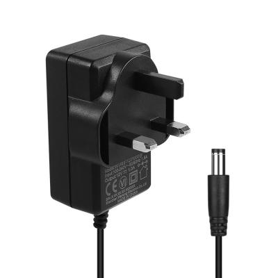 China 100 to UK 240V 12v 0.5a 1.5a AC DC Power Adapter Plug 12v 12v Charger 12v Power Adapters WTA12-1201000-Z ASAP for sale