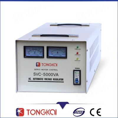 China SVC SVC 5kva Automatic Voltage Stabilizer and Servo Motor Servomax Automatic Voltage Regulator for sale