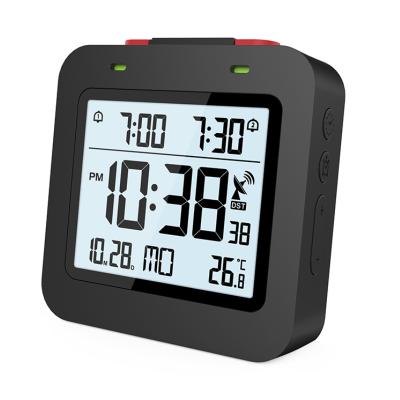 China 12/24 Hour Electronic Indoor Calendar Table Display+Snooze+alarm Display Alarm Clock for sale