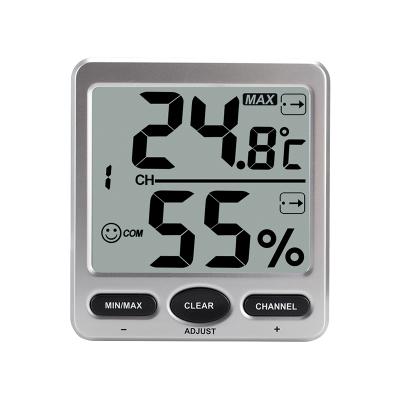 China Easy Operation Digital LCD Display Barometer Thermometer Hygrometer Large for sale