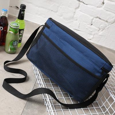 China Promotion Waterproof Durable Insulated Polyester Cooler Food Bags Lunch Bag For Picnic Tote Bag For Women for sale