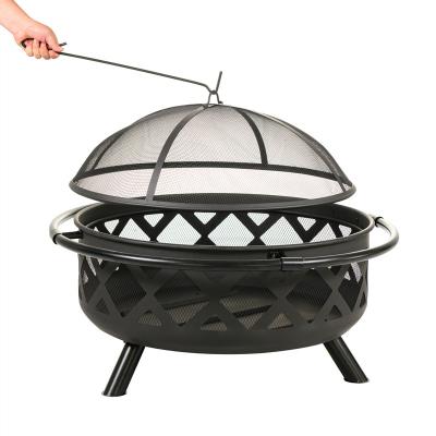 China Hot Sale Outdoor Metal Fire Pit Wood Burning Garden Steel 36