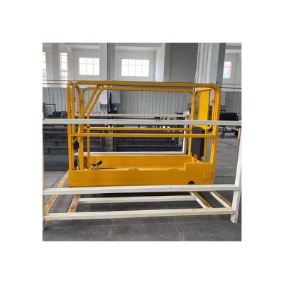 China Hotels Battery Powered Mobile Electric Self Propelled Scissor Lift Platform Hydraulic Table With Good Price for sale