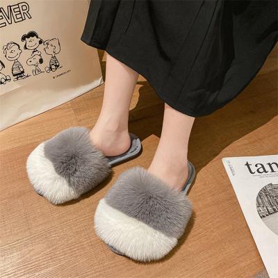 China China Manufacturer Women Plush Slippers Cartoon Furry Slippers Plush Shoe Plus Size Winter Lightweight Soft Home Slippers for sale