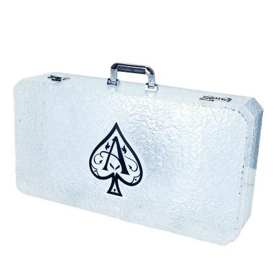 China VIPbottle High Viable Viable LED Ace of Spades 5 Bottles Champagne Collection Suitcase Suitcase Box Carry Case Wine Bottle Display Holder for sale