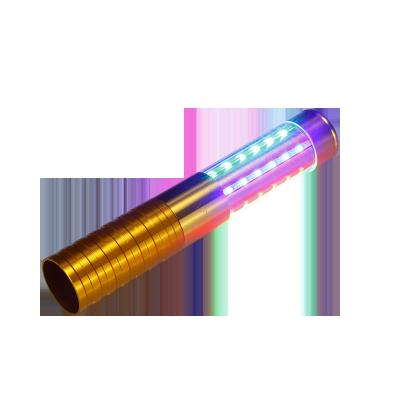 China Aluminum+Acrylic Bar Nightclub Party Supplier Rechargeable Champagne Bottle Strobe Baton LED Stick Sparkler Flashing Light for sale