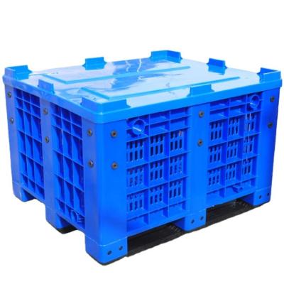 China Eco-friendly eco-friendly  high quality plastic card basket plastic pallet box 100% new material storage&transption plastic pallet box for sale