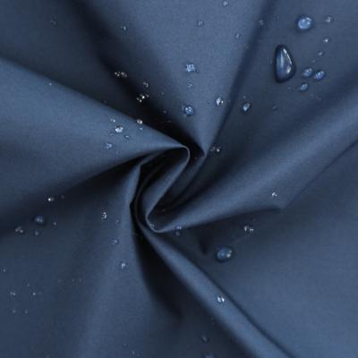 China 100% Semi-matte High Density Waterproof Polyester Polyester Pongee Fabric For Jacket for sale