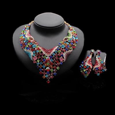 China People Skins Handmade Jewelry Fashion Necklaces Africa Costume Jewelry Set for sale