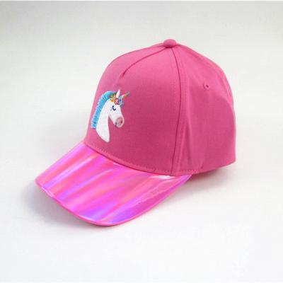 China 2021 new COMMON pony embroidery style children's sun visor sports plastic hat for sale