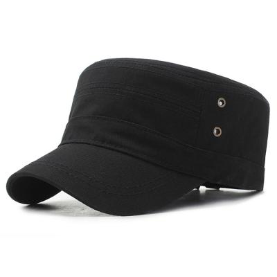 China High Quality Character Army Covers Custom Made Cotton Mens Fashion Logo Design Cheap Military Caps Hats for sale