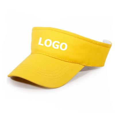 China Verified Color Logo Promotional Custom Women Fashion Outdoor Summer Sport Sun Visor Hat for sale