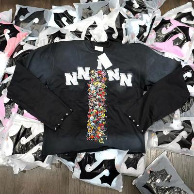 중국 맞춤 embroidered 패치 남자의 장갑 여름 셔츠 단장 장갑 티 판매용