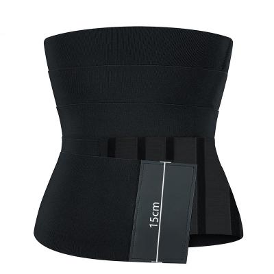 China Perfect Body Shaper Elastic Breathable Exercise Abdominal Fitness Waist Trainer Waist Belt Shaper for sale