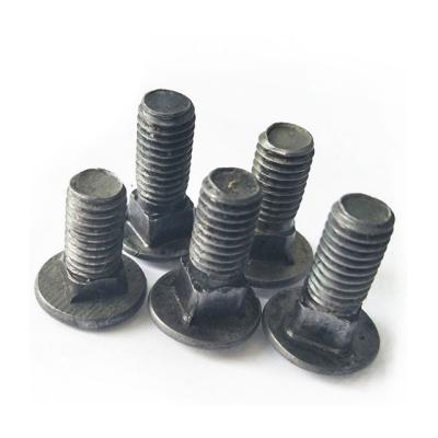 China High Quality Black Color Carbon Steel 10.9 Grade Steel Carriage Bolts Chinese Factory for sale