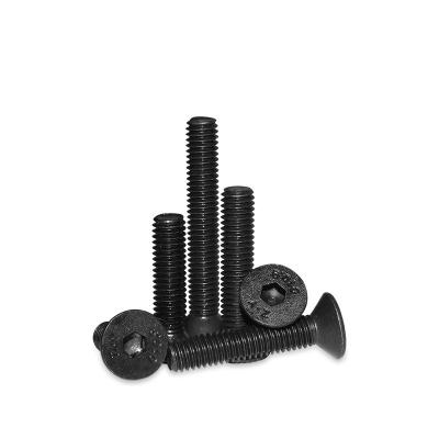 China Steel In Stock High Quality Black Countersunk Hex Socket Head Bolt for sale