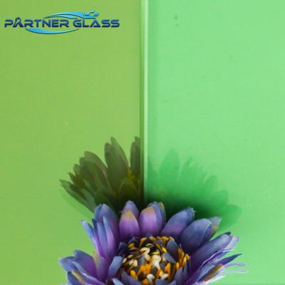 China Industrial Window Door 5.5 Mm 3300*2140 Mm Dark Green Reflective Glass for sale