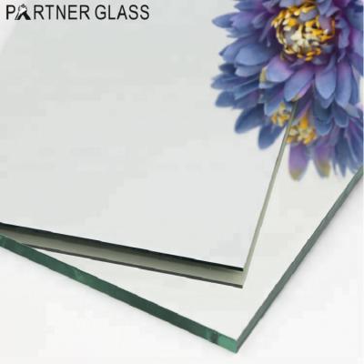 China Good Quality Minimalist 1.5mm 1.8mm 2.7mm 3.8mm Double Single Decorative Coated Aluminum Glass Mirror for sale