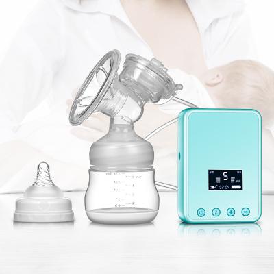 China Smart Rechargeable Electric Breast Pump Baby BPA Free Nursing Milk Breast Feeding Suction for sale