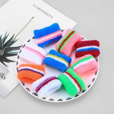 China Sweet Korean Style Seamless Candy Colored Hair Tie Ring Headdress 2021 Towel for sale