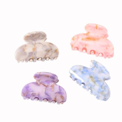 China High quality ! Mini Size Tiny Claw Hair Clips Cellulose Acetate Crab Hair Claw Spell Types Non Slip Eco Small Hair Claw Clip Australia for sale