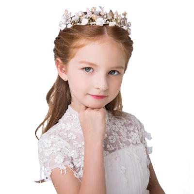 China Korean Soft Elegant Headwear Pearl Garland Headband Performance Accessories Hair Jewelry for sale